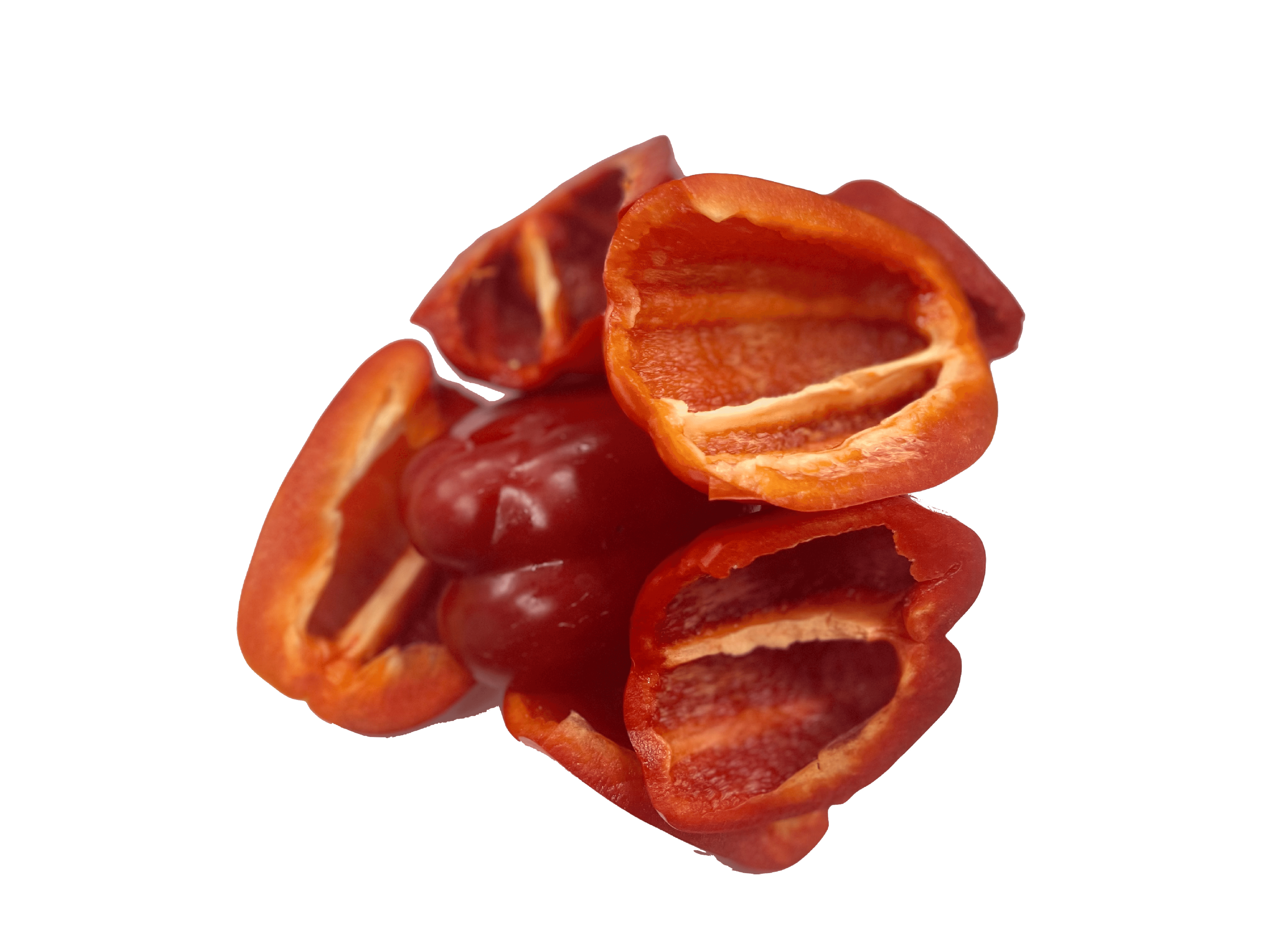 Capsicum Halved Cleaned